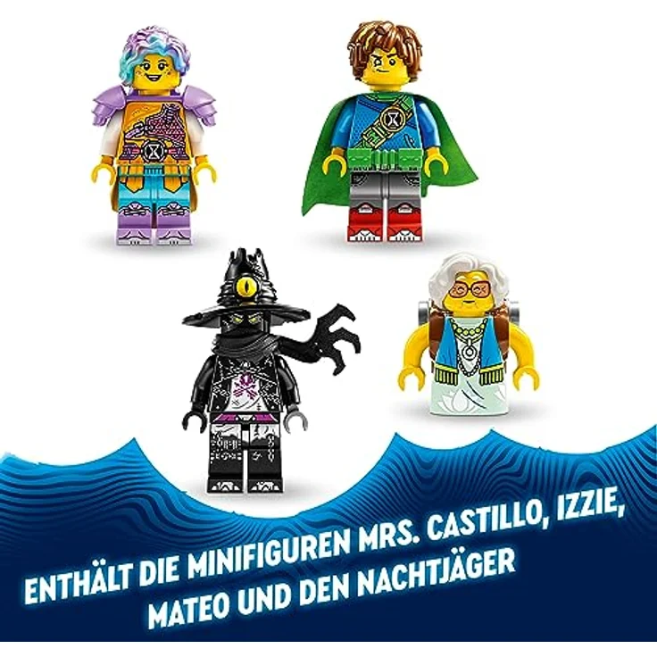LEGO 71461 DREAMZzz Fantastisches Baumhaus Set, baue 2 Verschiedene Versionen, mit Mrs. Castillo, Izzie, Mateo und dem Nachtjäger als Minifiguren, fantasievolles Spielzeug basierend auf der TV-Show – Bild 5