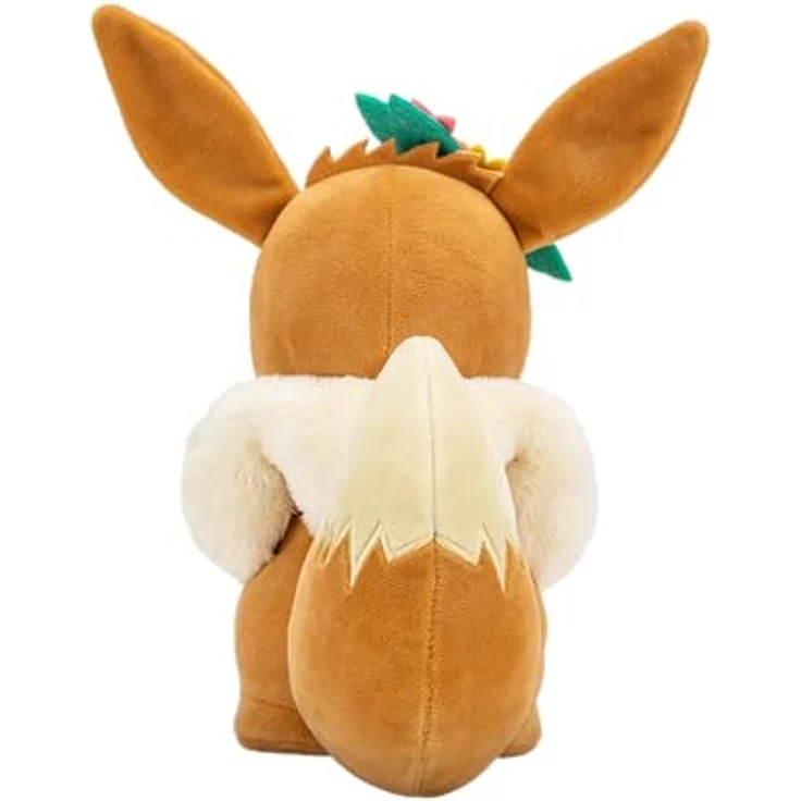 Nintendo Evoli Frühling Plüsch, 20cm Kuscheltier im Blütenstyle, superweich und limitiert – Bild 3