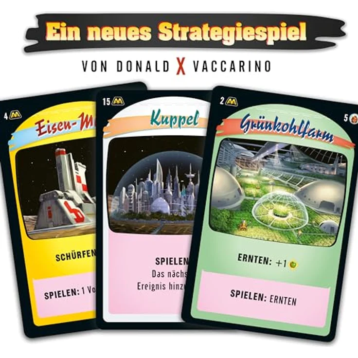 Ravensburger Moon Colony Bloodbath, taktisches Kartenspiel mit schwarzem Humor für 1-5 Spieler, ab 14 Jahren – Bild 3