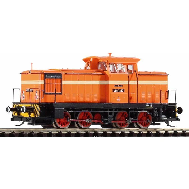 Piko TT 47367 TT Diesellok BR V 60 der DR (Spur TT), dieselhydraulische Rangiermaschine, DR III, Neuheit 2023, blau