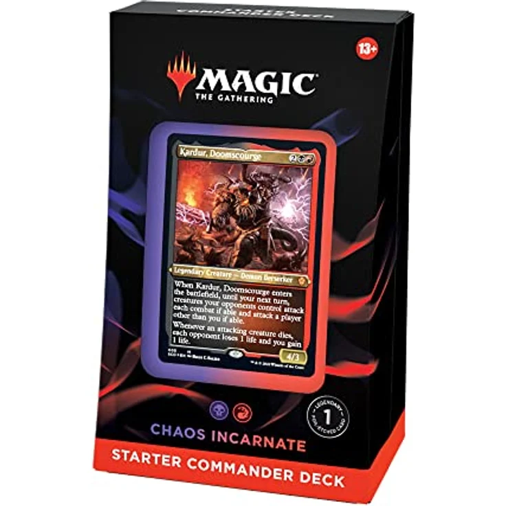Magic: The Gathering Starter Commander Deck - Chaos Incarnate (Black-Red - Englische Version) – Bild 5