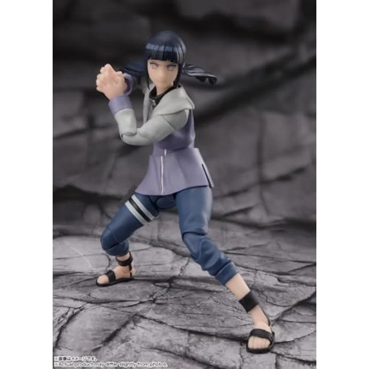Bandai Tamashii Nations Naruto S.H.Figuarts Actionfigur Hinata Hyuga, 13 cm, inkl. Zubehör, Virtuous Byakugan – Bild 5
