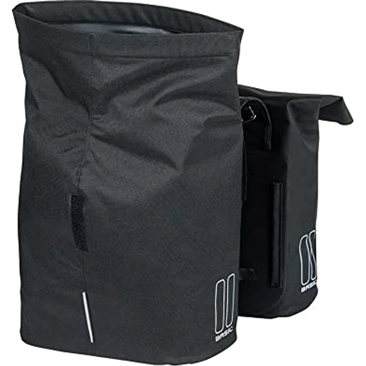 Basil Double Bicycle Bag City Black - 28-32 Liter – Bild 5