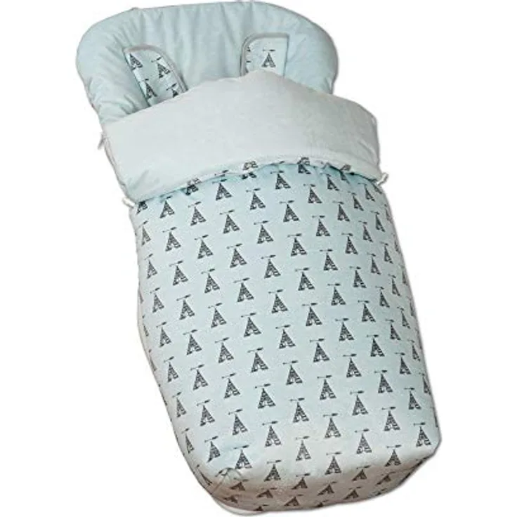 Babyline Tepee Fußsack, unisex, Marineblau