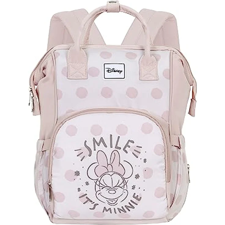 Disney Dear-Mommy Rucksack, Lachs, wasserabweisend, 25 x 40 cm, Kapazität 20 L, Wickelrucksack für Babyartikel – Bild 2