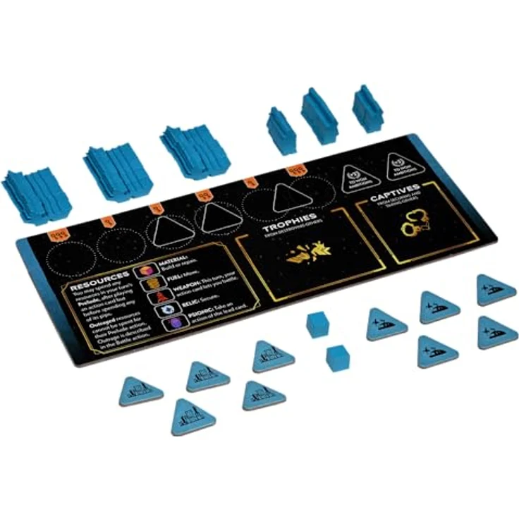 Infolist Leder Games Arcs (EN) - Strategisches Kartenspiel für 3-4 Spieler mit innovativem, kartengesteuertem Aktionssystem und einfachem Würfelsystem – Bild 5