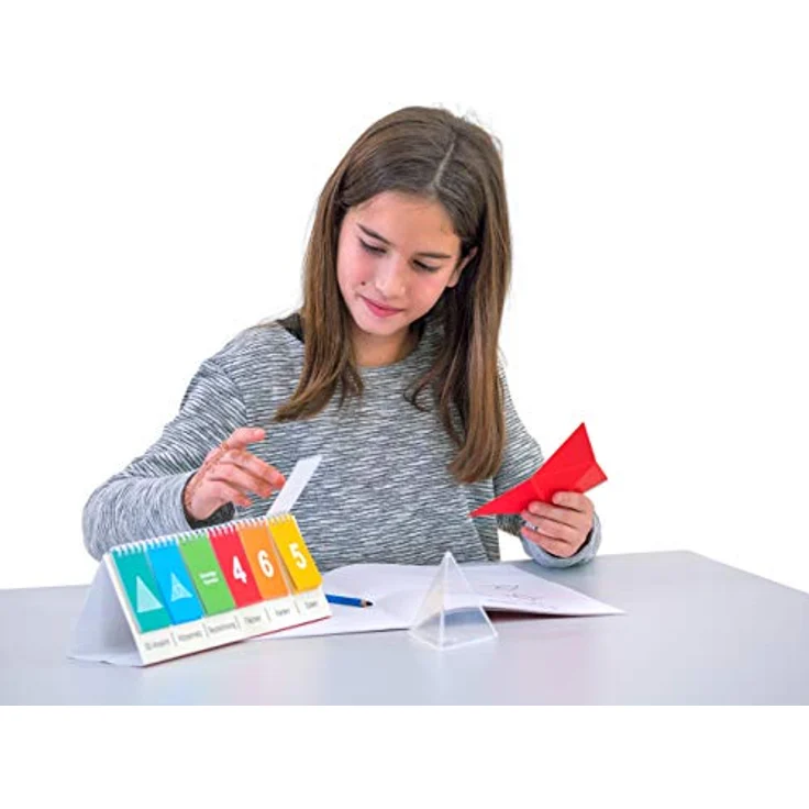 Betzold Körper-Flip, Lernspielzeug für Mathematik und Geometrie mit Selbstkontrolle und platzsparendem Design – Bild 6