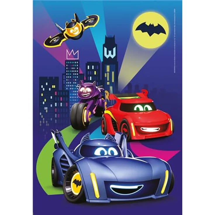 Clementoni Batwheels Kinder Puzzle 60 Maxi Teile, 33,5 x 23,5 cm, Geschicklichkeitsspiel für Kinder ab 4 Jahren, umweltfreundlich – Bild 2