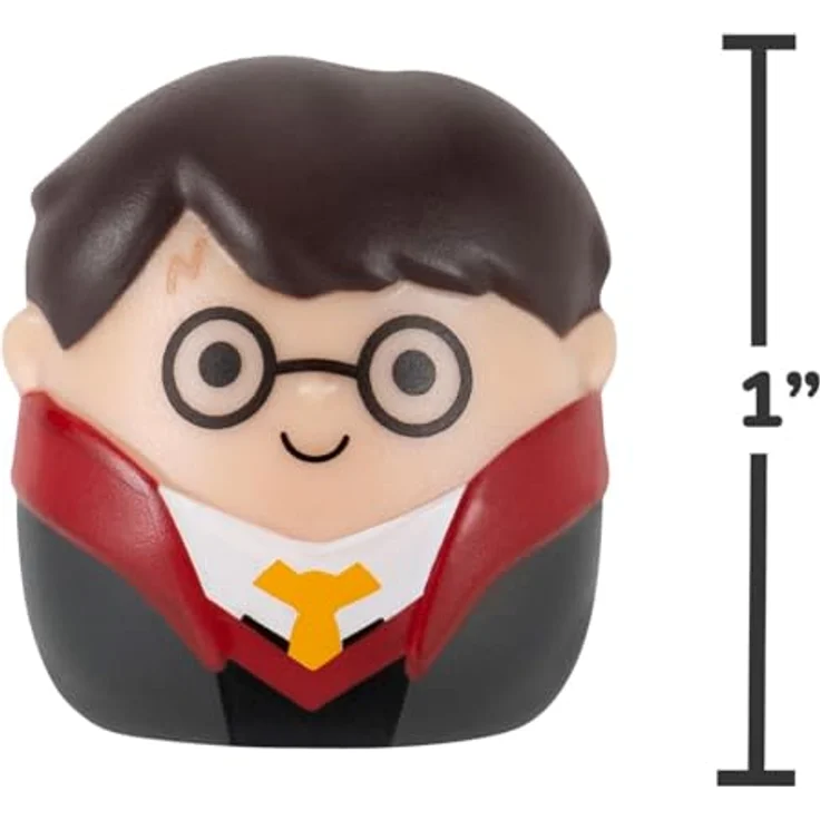 Squishmallows Harry Potter Mini-Squish Figurensatz, 17-Pack mit 12 Sammelfiguren, Zubehör und Ring-Anhänger – Bild 4