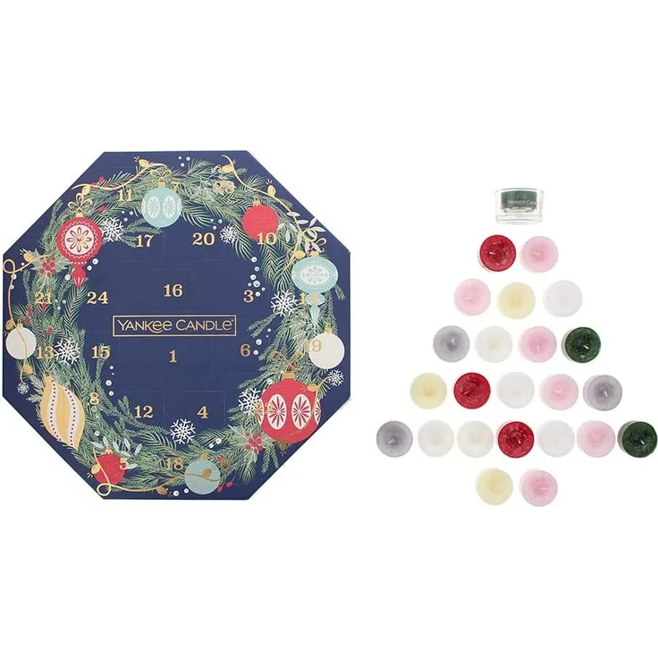 Yankee Candle Countdown To Christmas Geschenkset, Adventskalender mit festlichen Düften