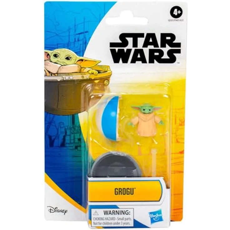 Star Wars Epic Hero Series Grogu Action-Figur mit kultiger Schwebewiege, 2,5 cm, kompatibel mit Hasbro Epic Hero Series – Bild 3