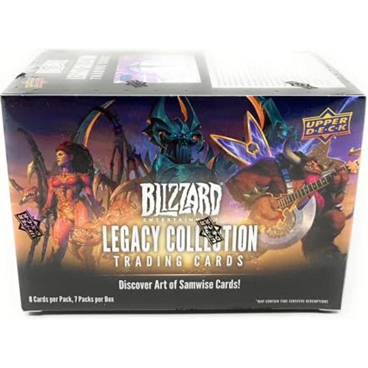 The Upper Deck Company Blizzard Legacy Collection Trading Cards (Blaster), Sammelsortiment mit abwechslungsreichen Motiven aus Blizzard-Spieluniversen – Bild 5