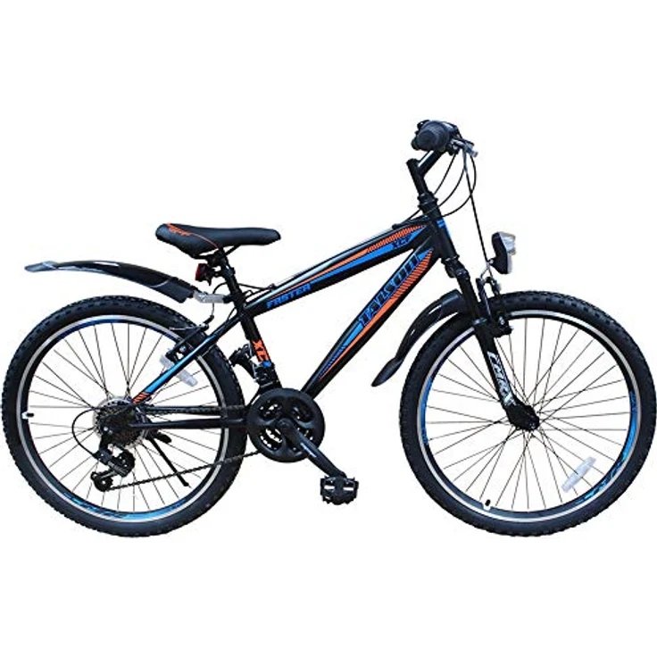 Talson 20 Zoll Fahrrad Shimano 18-Gang Mountainbike - mit Gabelfederung und Beleuchtung Neu – Bild 5