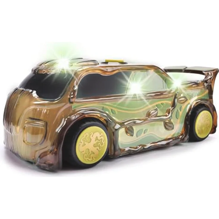 Dickie Toys Marvel Light Hero Groot, Spielzeug-Auto 1:32 mit Licht- und Soundeffekten, inkl. Batterien, braun/grün – Bild 1