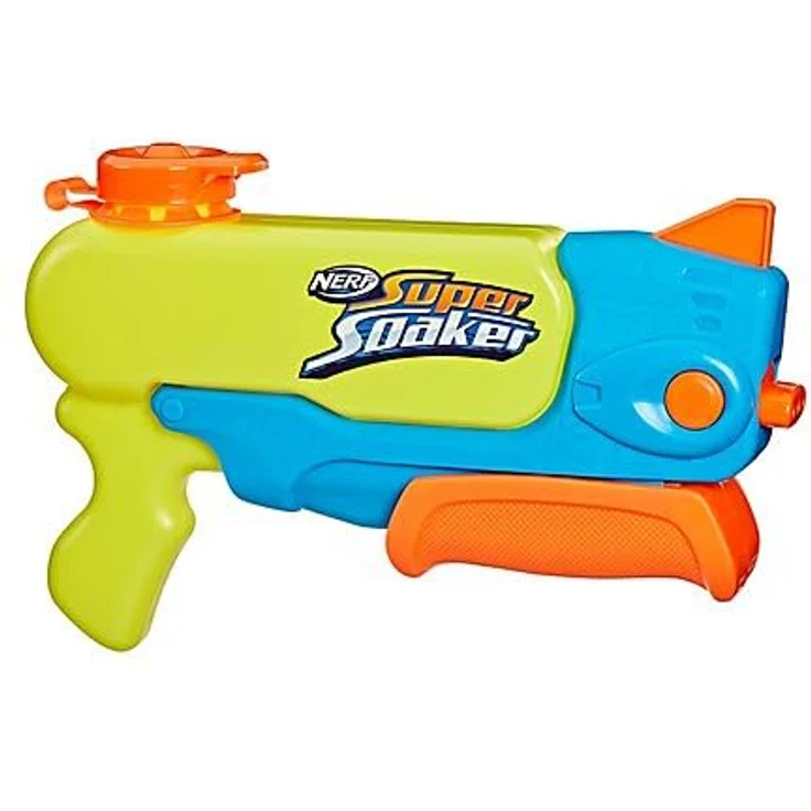 NERF Super Soaker – 2X Twin Tide & 2X Wave Spray – 4er Wasserblaster-Set mit großen Wassertanks und Pump-Action für spannende Sommer-Duelle – Bild 3