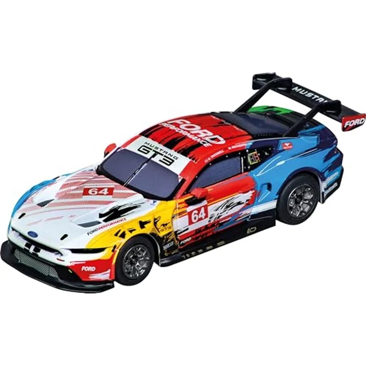 Carrera Ford Mustang GT3 Champion Spirit, No.64, hochwertiges Rennbahn Zubehör für PS4 und PS5 – Bild 1