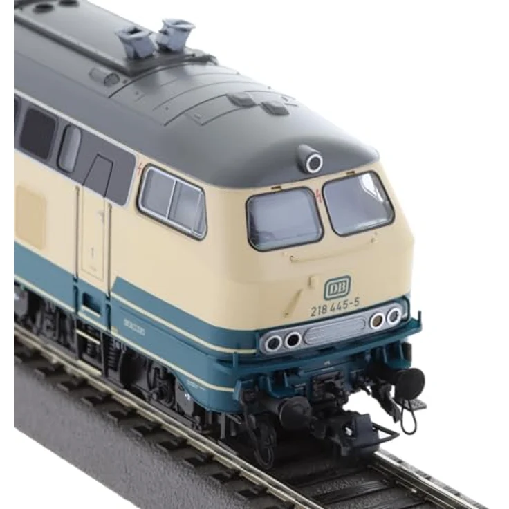 Roco 7300041 H0 Diesellok 218 445-5 der DB, Detailgetreue Modelleisenbahn mit digitalem Antrieb und soundmodul – Bild 5