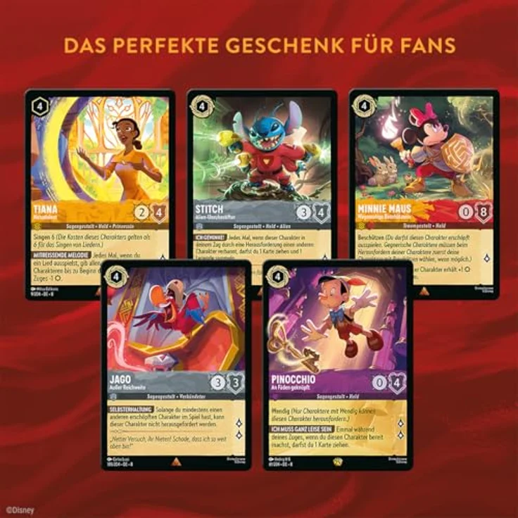 Ravensburger Spielverlag Disney Lorcana Domäne von Dschafar Starter Deck Tiana & Bruno, Sammelkarten Deutsch – Bild 6