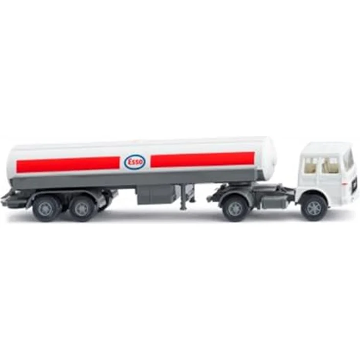 Wiking 080597 H0 LKW Modell Man Tanksattelzug Esso, maßstabsgerechtes Fahrzeug aus Kunststoff, 1:87 – Bild 1