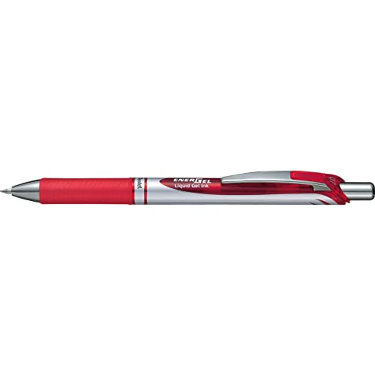 Pentel Energel Tintenroller, 6er-Etui mit 0,35 mm Metallspitze, flüssiggelfüller – Bild 6