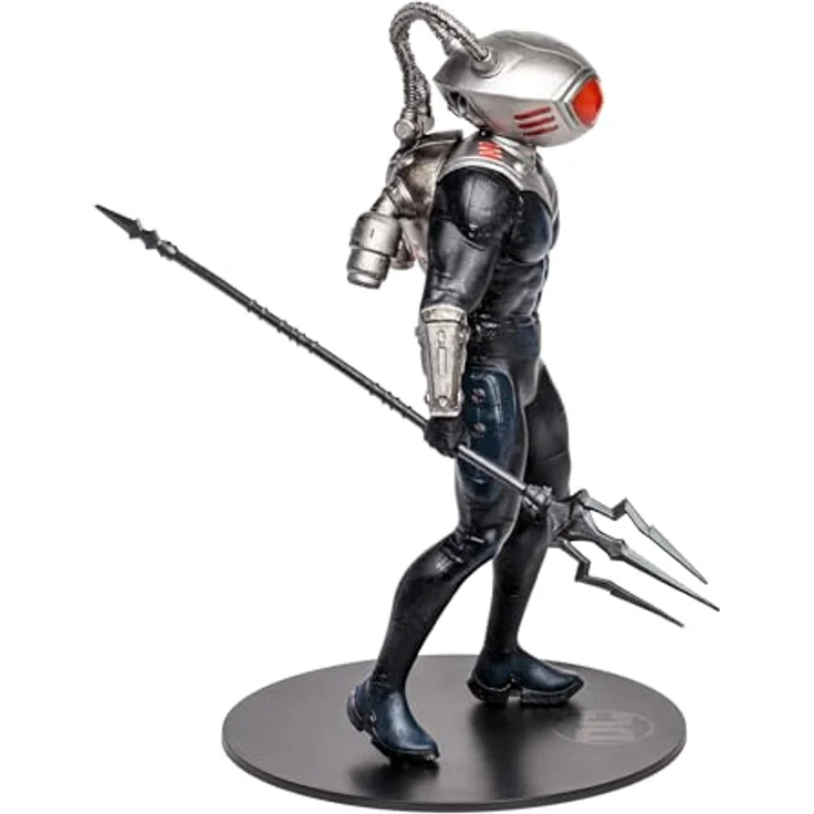 McFarlane Aquaman and The Lost Kingdom, 30 cm Megafig Actionfigur Black Manta mit 22 Artikulationspunkten und Sammelkarte – Bild 5
