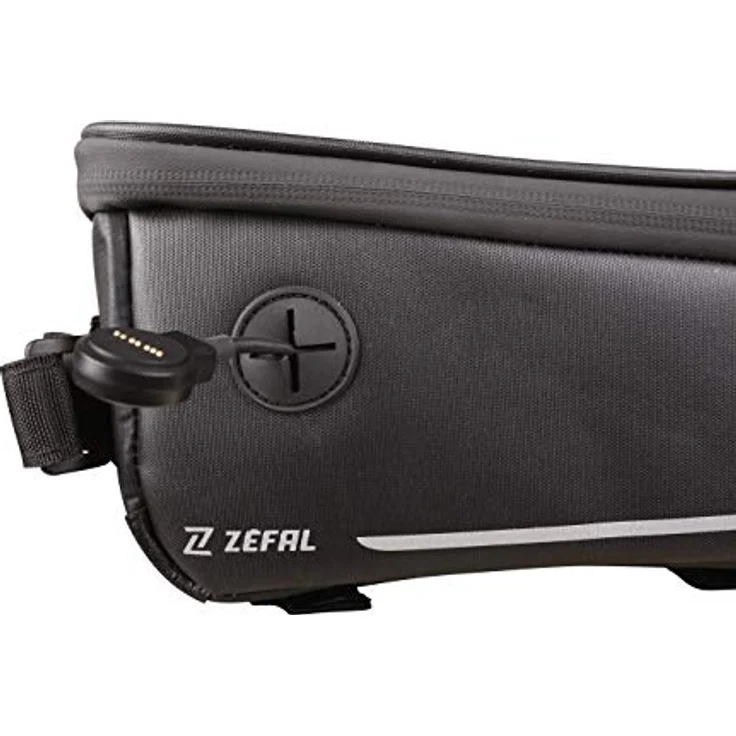 Zéfal Unisex – Erwachsene Oberrohrtasche Console Pack T2 schwarz, 205x95x110mm, 1,2 ltr. (1 Stück), Universal – Bild 3