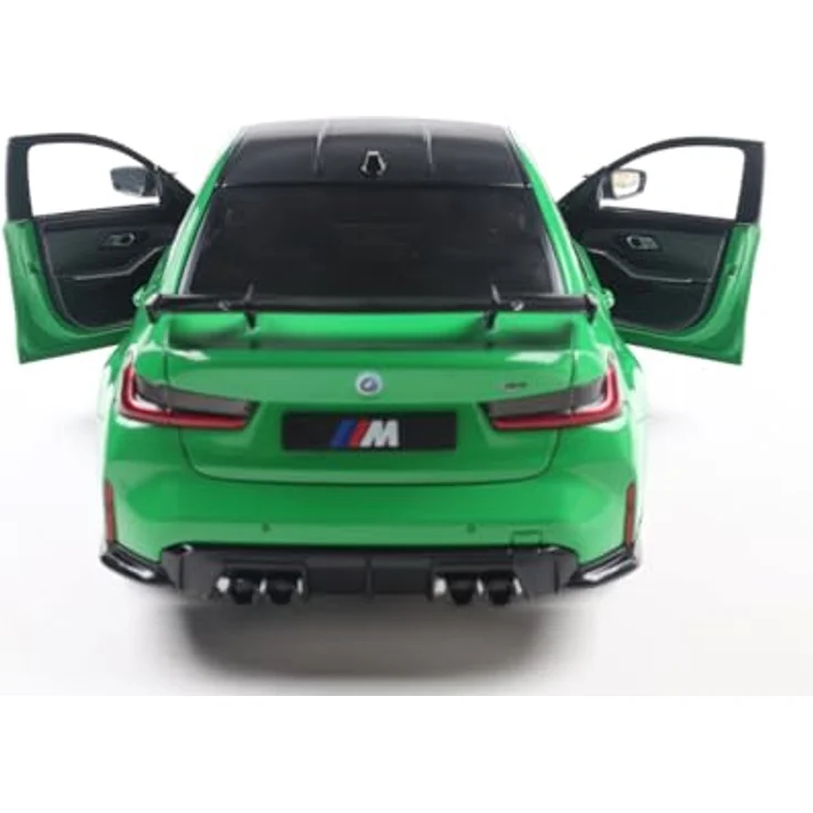 Solido 1:18 BMW M3 (G80), detailgetreues Modellauto in signal grün uni, hochwertige Verarbeitung – Bild 4
