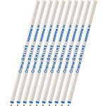 10x Mini-Kugelschreiber Ersatzminen von Online, Internationale Standard D1 Minen, Strichstärke M, dokumentenecht, Set Kugelschreiberminen, Schreibfarbe blau