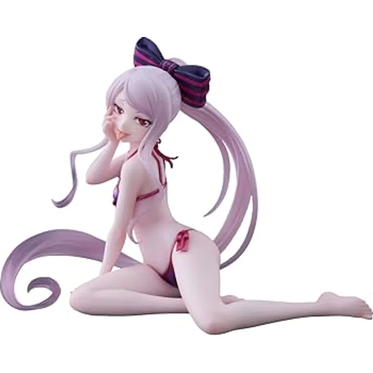 Taito Overlord PVC Statue Shalltear Swimsuit Ver., 13 cm, Sammelfigur in bedruckter Box