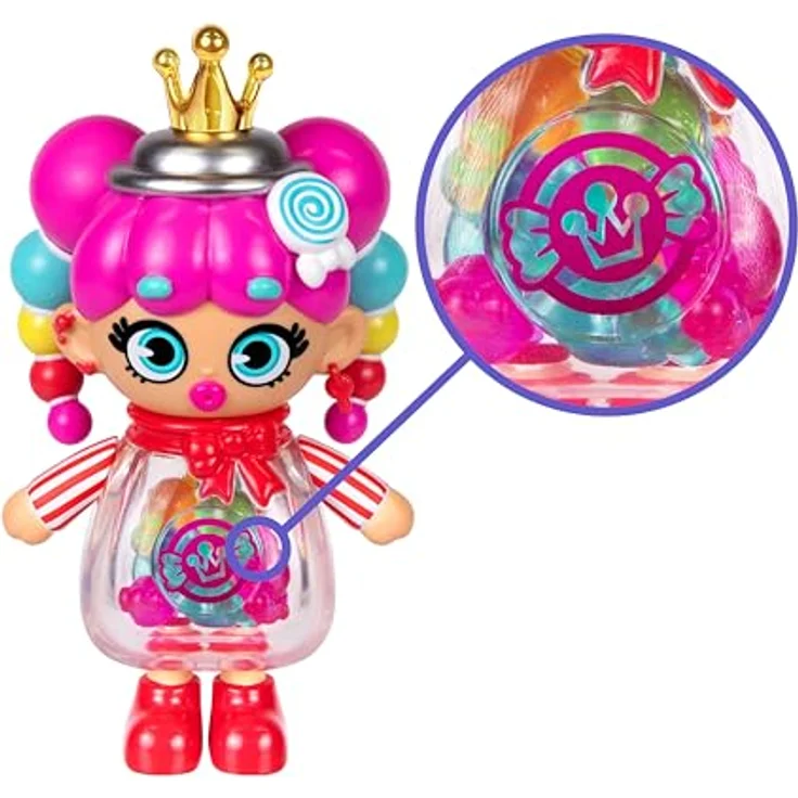Moose XOX KWEENIE Quirky, Gelenkige Figur für kreative Rollenspiele, 13 cm Mädchen, aus hochwertigem ABS-Kunststoff – Bild 8