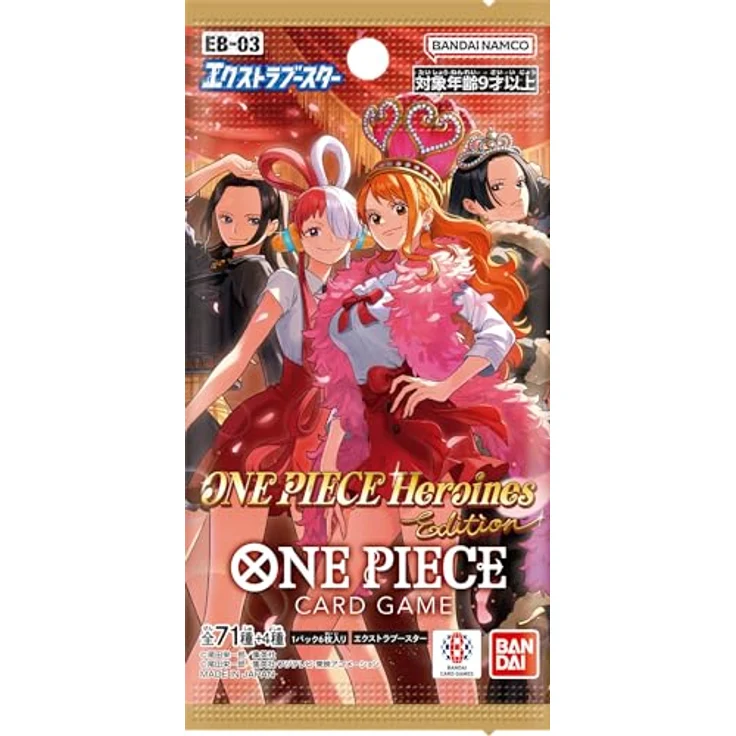 Bandai One Piece Card Game - Heroines Edition Booster Box (EB03) - Japanisch, 24 Boosterpacks mit ikonischen Heldinnen – Bild 2