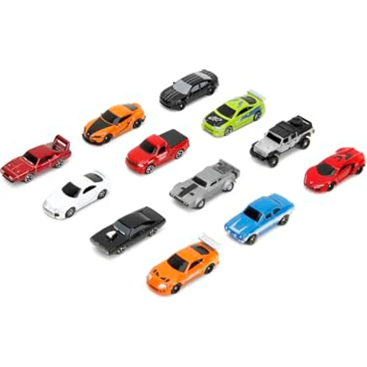 Jada Toys Fast & Furious Auto, Modellauto im Mystery Blind Pack - 1 von 12 detaillierten Nano Spielzeugautos aus Metall (4cm), ideal für Sammler ab 3 Jahre – Bild 1
