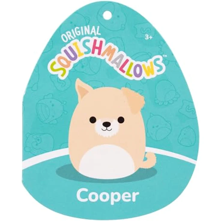 Squishmallows Cooper The Tan Dog 50cm, offizielles Jazwares Plüsch, superweiches Kuscheltier - Preisvergleich – Bild 5