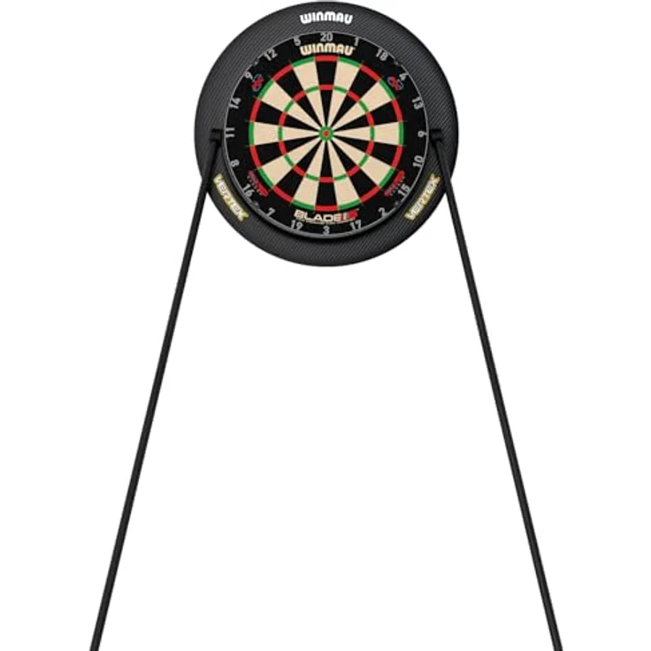WINMAU Vertex Portable Dartboard Stand, originaler stabiler Stand für klassische Dartscheiben – Bild 4