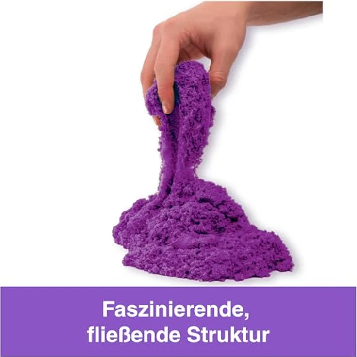 Spin Master Kinetic Sand Colour Bag Lila 907 Gramm – Bild 4