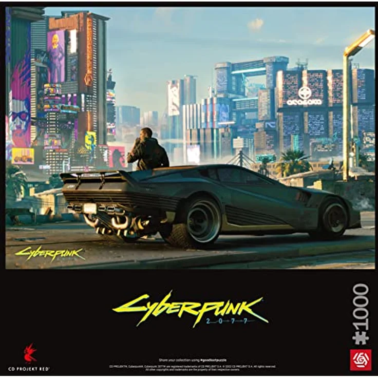 Good Loot Cyberpunk 2077 (Mercenary On The Rise) Puzzle – Bild 2