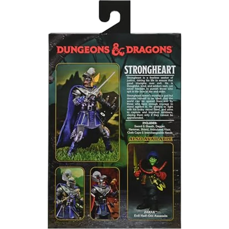 Neca Dungeons & Dragons Figurine Ultimate Strongheart, Actionfigur 18 cm mit Zubehör in Fensterbox – Bild 4