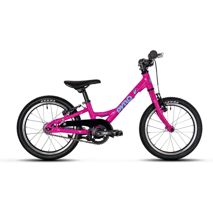 PYRO Bikes Kinderfahrrad Sixteen Small, 1-Gang-Schaltung, Freilauf, Aluminiumrahmen, V-Brakes, rot – Bild 1
