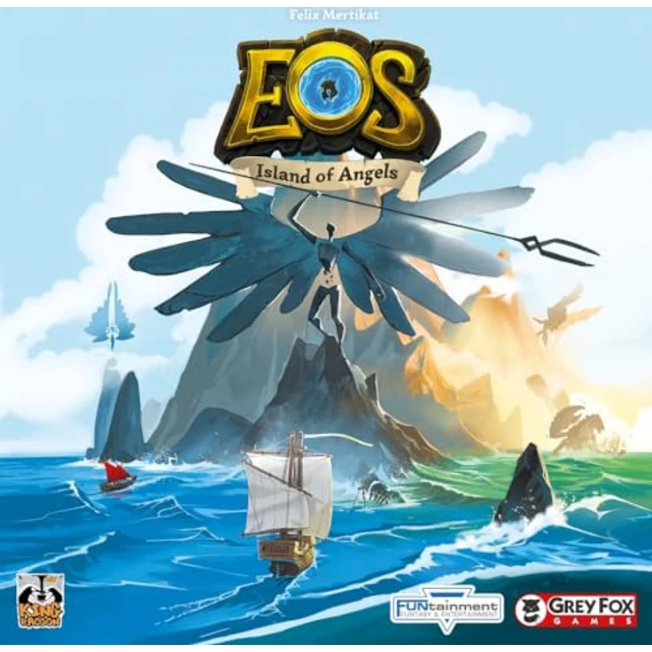 King Racoon Games, EOS - Island of Angels Grundspiel, Expertenspiel, 1-5 Spieler, ab 14+ Jahren, 90+ Minuten, deutsch – Bild 1