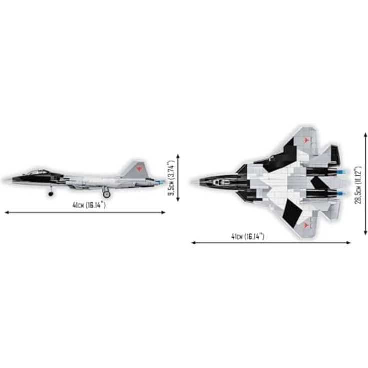 COBI Enemy Strike Jet, Modellflugzeug aus Bausteinen, made in EU – Bild 5
