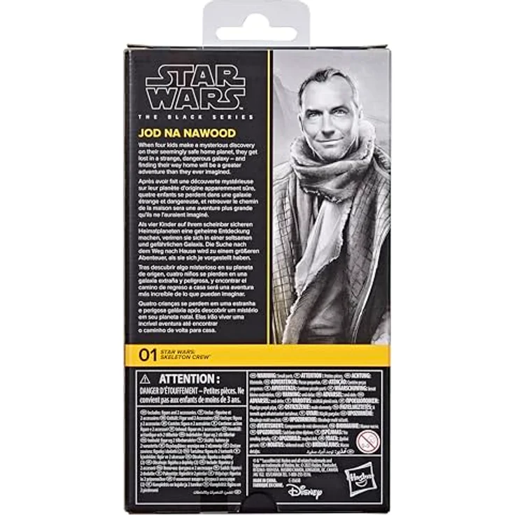 Hasbro Star Wars The Black Series Jod Na Nawood, Actionfigur mehrfarbig mit Zubehör, geeignet ab 4 Jahren – Bild 9