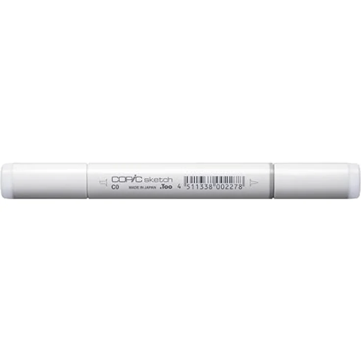 Copic COPIC Sketch Marker Typ C - 0, cool gray No. 0, professioneller Pinselmarker mit Super-Brush- und Medium-Broad-Spitze – Bild 3