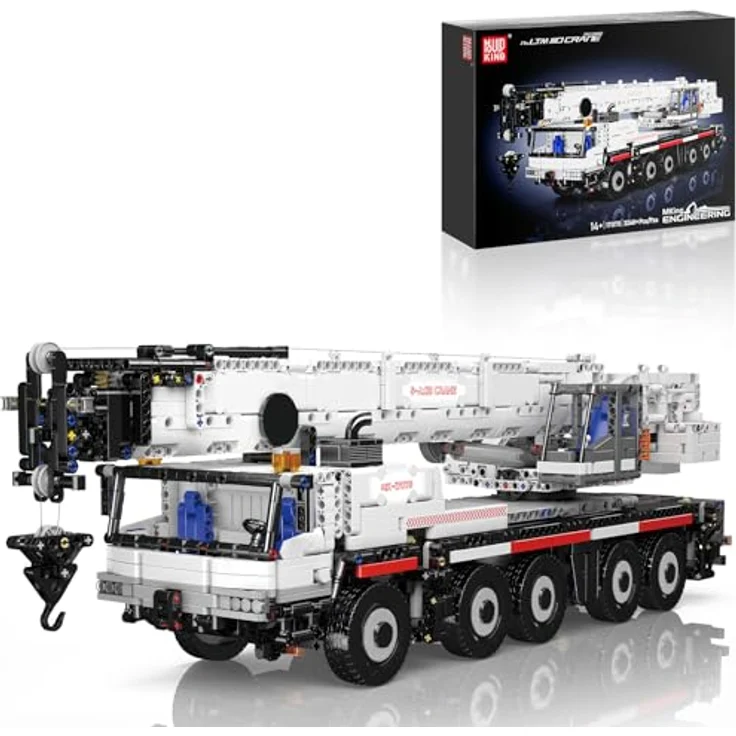 Mould King 17075 Technik Kran, motorisiertes Modell mit APP und Fernbedienung, 3248 Teile, für Baumeister ab 14 Jahren – Bild 1