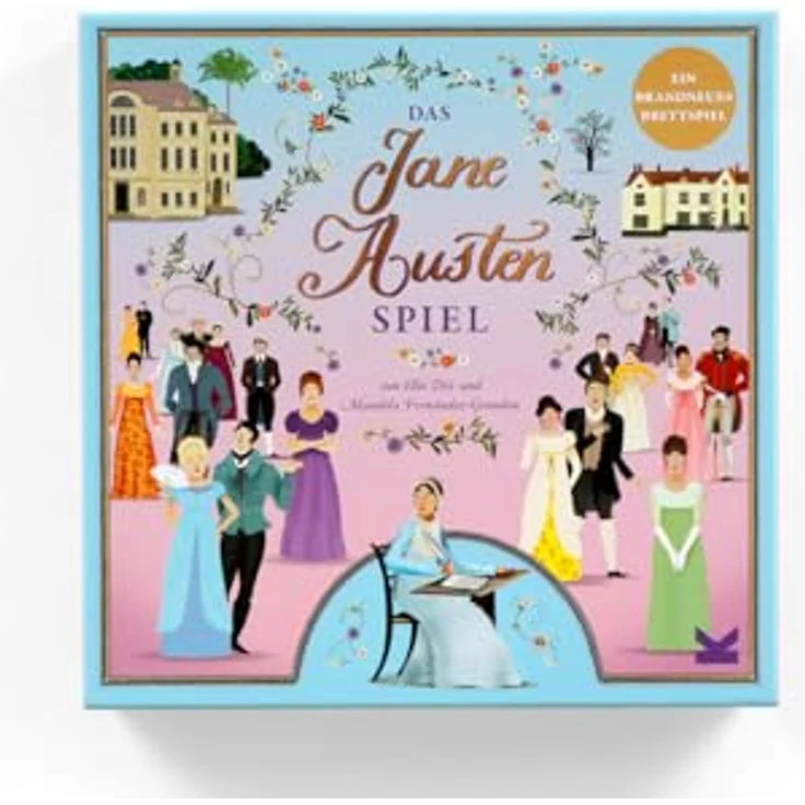 Laurence King Das Jane Austen-Spiel, Brettspiel mit Charakteren aus den Romanen von Jane Austen – Bild 2