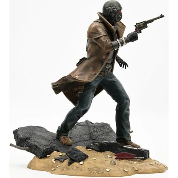 DPI Merchandising Fallout Statue "New Vegas Ranger", detailreiche Nachbildung des NCR-Ranger-Veteranen, 27,6 cm hoch, offiziell lizenziert von Bethesda