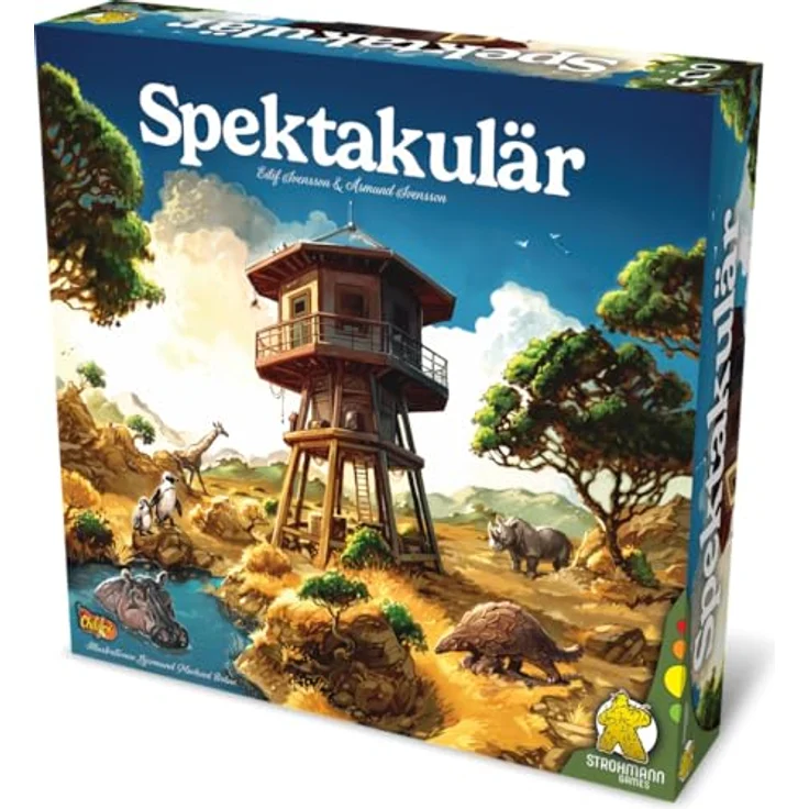 Strohmann Games Spektakulär, Kennerspiel für 1-6 Spieler, strategisches Naturpark-Management, Deutsch – Bild 2