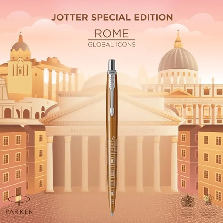 Parker Pen Jotter SE Rom Kugelschreiber, orange Schaft mit Satinierter Bronze-Lackierung – Bild 2