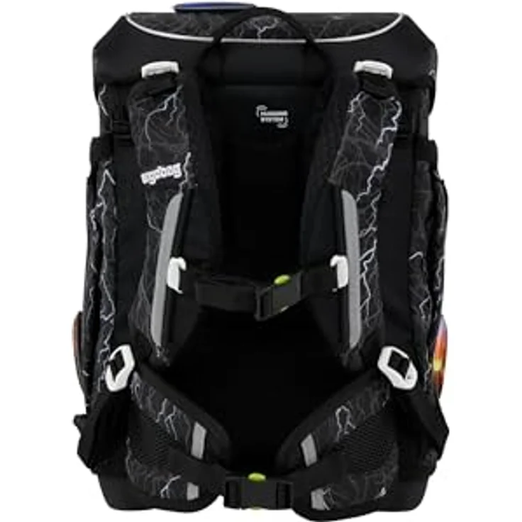ergobag cubo Light Set, ergonomischer Schulranzen 6-teilig, extra leicht 860 g, inklusive Kletties und Reflektoren, recycelte PET-Flaschen – Bild 5