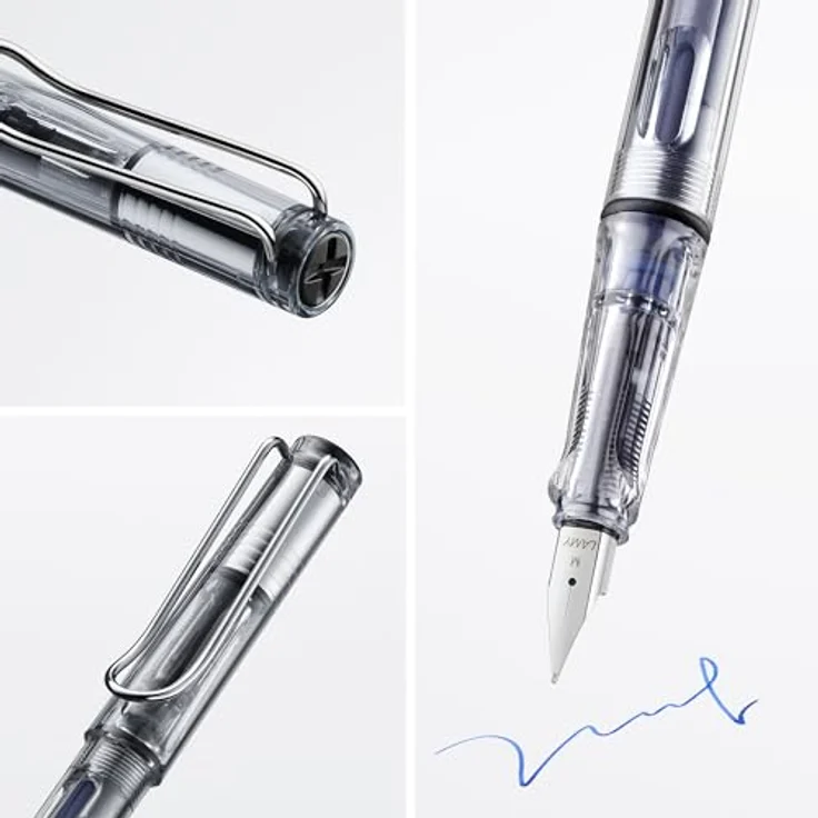 Lamy 1215152 Vista Füllhalter, transparent, Feder M – Bild 3