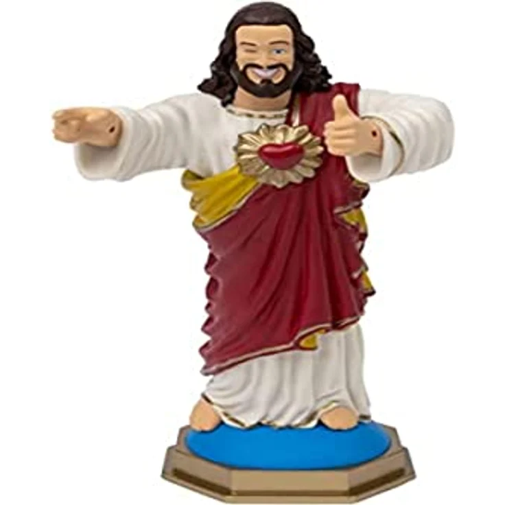 Close Up Buddy Christ Figur Statue (4cm x 13cm) – Bild 2